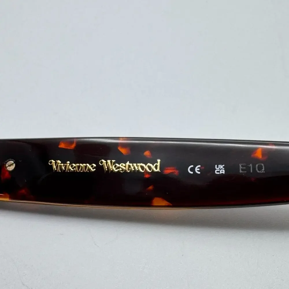 Vivienne Westwood Sunglasses VW5129 110 Havana Cat Eye Frame Brown Gradient Lens